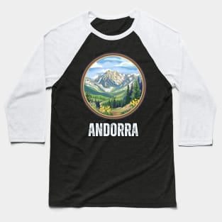 Andorra Baseball T-Shirt